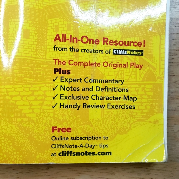 Cliffs Complete: Shakespeare's Hamlet , Cliffs Notes Resource / Study Gu… - Picture 4 of 5
